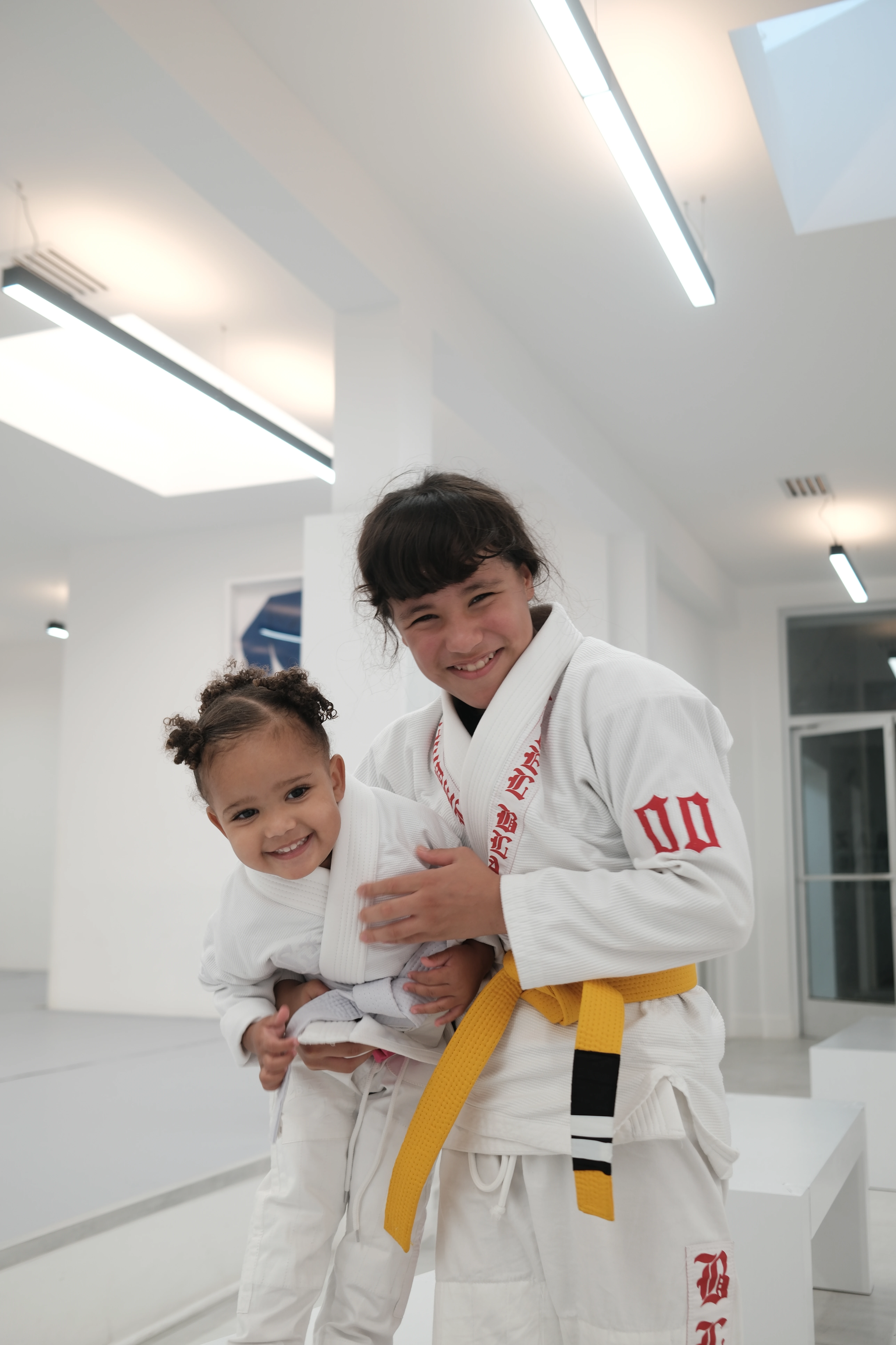 Youth BJJ students at BAZA